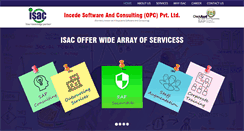 Desktop Screenshot of isac.net.in