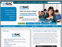 Tablet Screenshot of isac.org